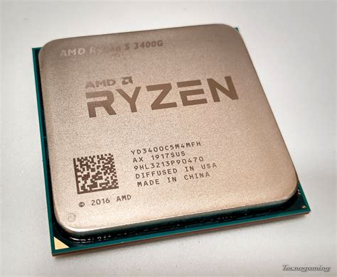 AMD Ryzen 5 3400G - TecnoGaming