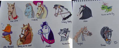 Disney Princess Horses by happyeverafter on DeviantArt