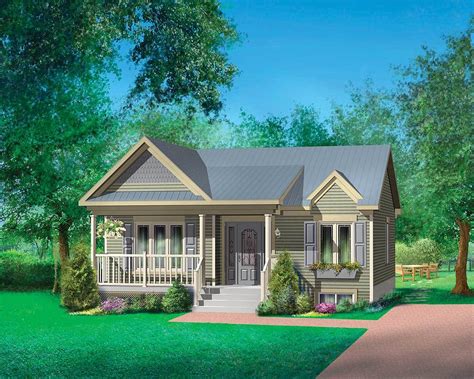 Lovely Two-Bedroom Home Plan - 80630PM | Architectural Designs - House ...