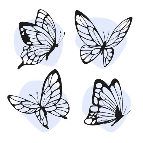 Butterfly silver Vectors & Illustrations for Free Download | Freepik