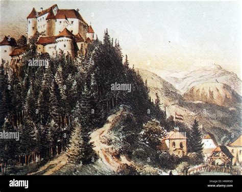 Velenje Castle 1860 (2 Stock Photo - Alamy