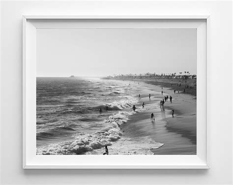 Black and White Beach Photography Prints Set of 4 UNFRAMED - Etsy