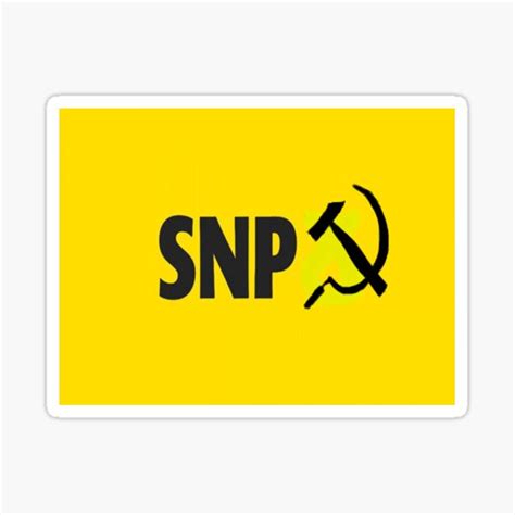 "Scottish Soviet Socialist National Party Logo Set 2" Sticker by ...