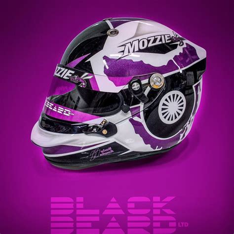 BLACKBEARDltd on Instagram: “Helmet design for @mozziet14 Paint by @shellshockco” | Helmet ...