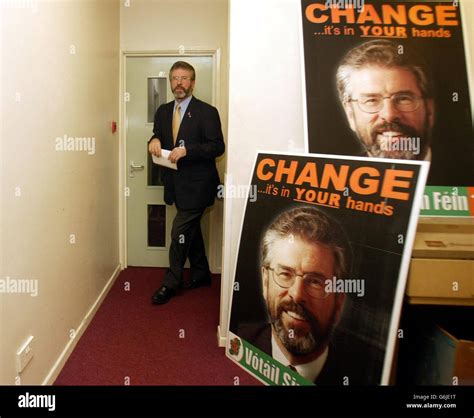 Belfast Gerry Adams Ira Speech High Resolution Stock Photography and ...