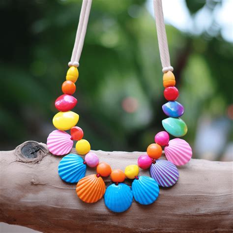 Tiny Hands, Big Creations: A DIY Shell Necklace for Kids - Kids n Clicks