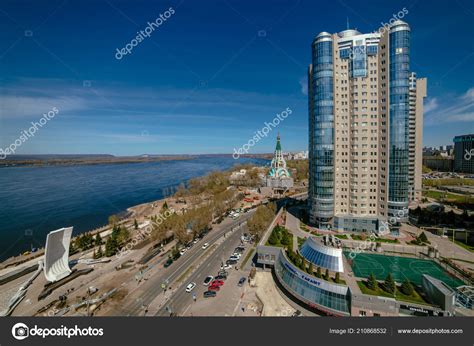 Samara Russia May 2018 View City Samara Roof House – Stock Editorial ...