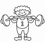 Printable Weightlifting Coloring Pages Pdf Free  Coloringfoldercom sketch template