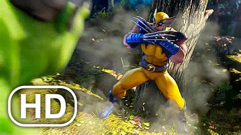 WOLVERINE Vs HULK Fight Scene 4K ULTRA HD - Marvel Superhero Cinematic - YouTube