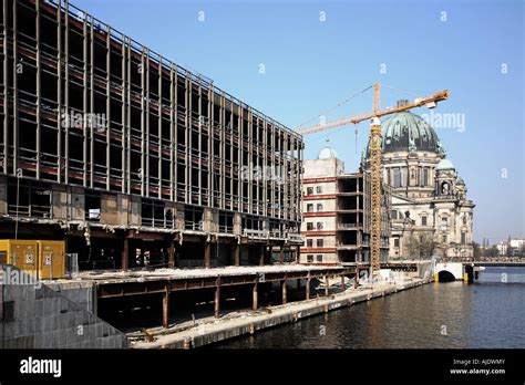 Berlin Palast Der Republik Palace Of The Republic Demolition Demolish To Knock Down Stock Photo ...