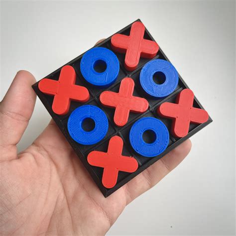 Tic Tac Toe ( X O ) board game by The3dee | Download free STL model | Printables.com