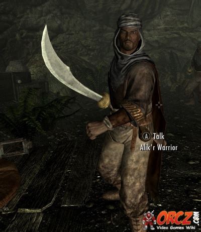 Skyrim: Alik'r Warrior - Orcz.com, The Video Games Wiki