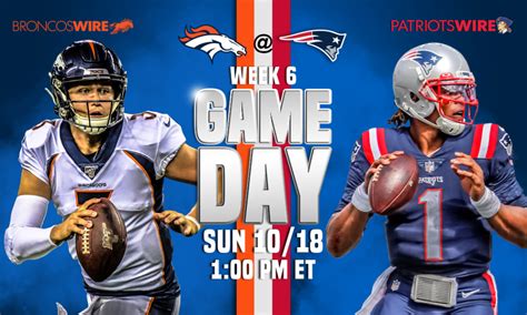 Patriots vs. Broncos: Time, TV schedule and how to watch online