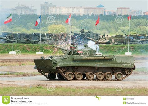 BMP-3 Uses Active Protection System Editorial Photography - Image of infantry, launch: 25886282