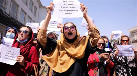 'We do not have to stay silent': Afghan women vow to protest against Taliban as humanitarian ...