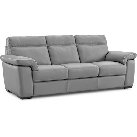 Natuzzi Editions Brivido 426189571 Power Leather Sofa | Baer's Furniture | Reclining Sofa