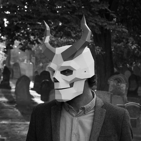 Horned Skull Mask – Wintercroft