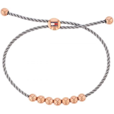 Ladies' Stainless Steel Beaded Friendship Bracelet 2780037 - Jewellery from Hillier Jewellers UK