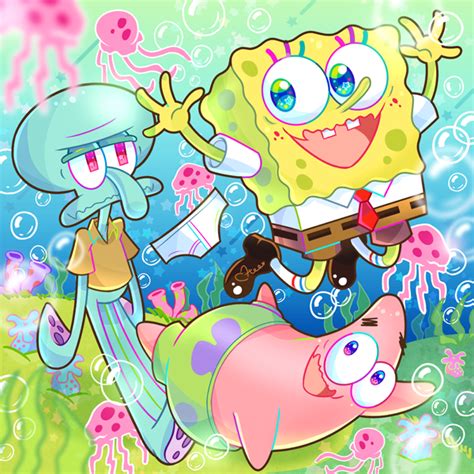 Pin by やわらか戦車 on SPONGEtacular | Spongebob drawings, Spongebob, Spongebob wallpaper