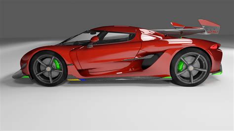 Koenigsegg Jesko - 3D Model by BILAL AHMAD