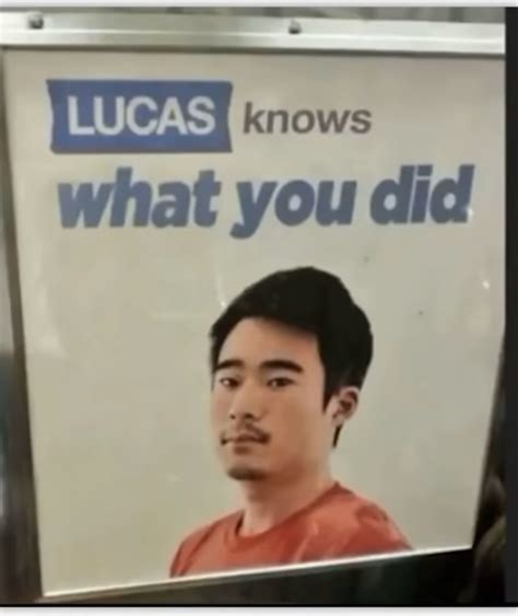 Lucas knows what you did Blank Template - Imgflip