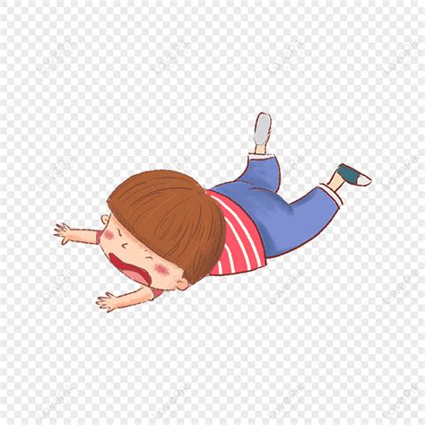 The Boy Who Fell Down, Boy Child, Boy Cartoon, Boy Falling PNG Free ...