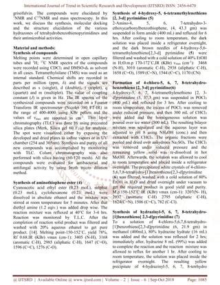 Synthesis, Molecular Docking and Antimicrobial Evaluation of New Tetrahydrobenzothienopyrimidine ...