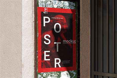 Free poster mockups - Mockups Design