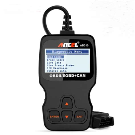 Ancel AD310 OBD2 Automotive OBD Car Diagnostic Scanner Tool Code Reader ...