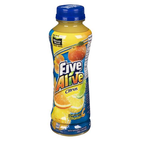 X FIVE ALIVE Citrus 200ml Pack Juice Box (24 Count Total) FRESH ...