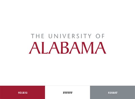 University of Alabama Brand Color Codes » BrandColorCode.com