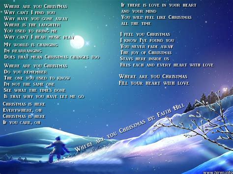 Where are you Christmas by Love4Music94 on DeviantArt