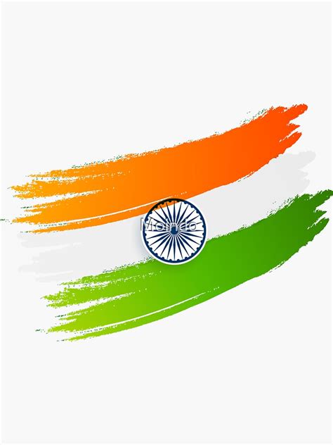 "Indian Flag" Sticker for Sale by Moindo | Redbubble