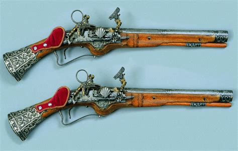 Collection of antique 16-19th century hunting weapons : First floor : Gatchina palace : Gatchina ...