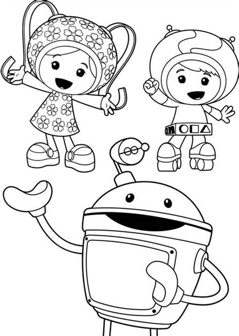 Team Umizoomi Coloring Pages To Print Coloring Pages