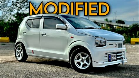 Suzuki Alto Modified | Alto Modifications 660cc VXL AGS | Bumper Kits and Spoiler - YouTube