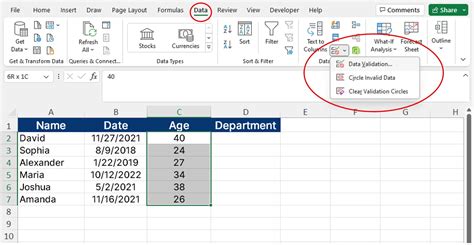 Excel Data Validation (With Examples) | Career Principles