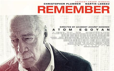 Remember (2016) -- Movie Review -- DC FilmdomDC Filmdom | Entertainment reviews by Michael ...