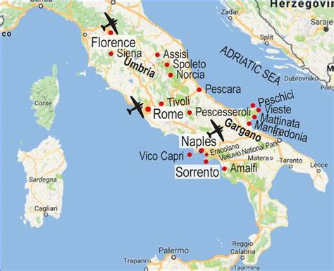 Spoleto Italy Map | Campus Map