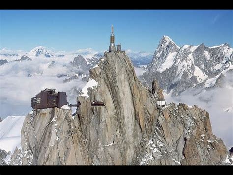 AIGUILLE DU MIDI 3840 m with the cable car, Chamonix - YouTube