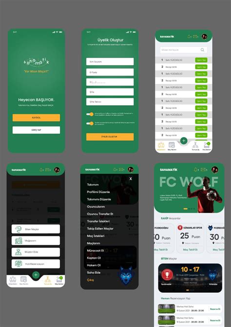 Soccer App :: Behance