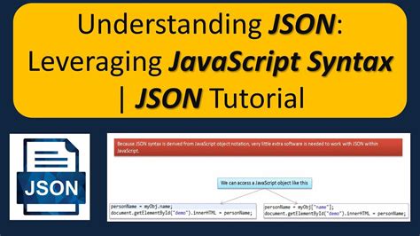 JSON uses JavaScript Syntax | JSON Tutorial - YouTube