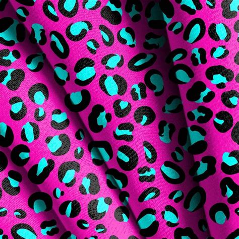 Neon Cheetah Print Seamless Pattern Animal Print Hot Pink | Etsy in ...