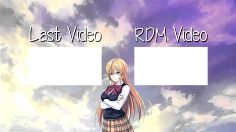 Anime Outro Template - YouTube