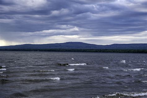 Lesser Slave Lake landscape with clouds image - Free stock photo - Public Domain photo - CC0 Images