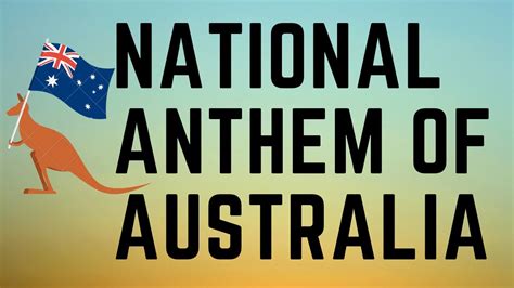 National anthem of Australia - YouTube