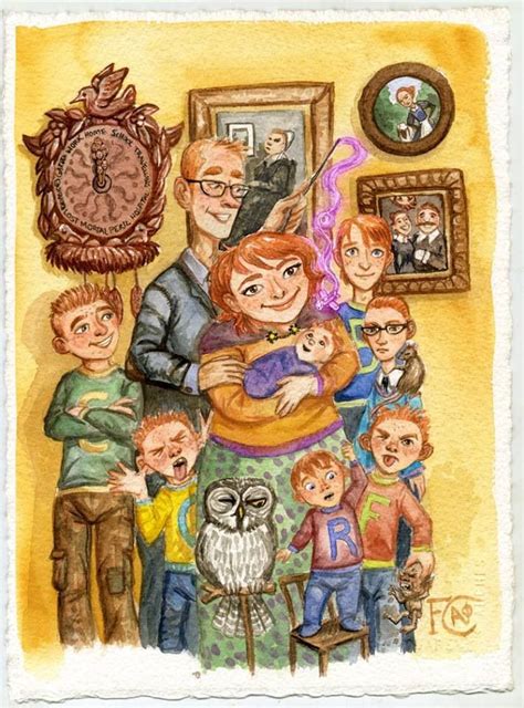 Weasley fan art | Immagini di harry potter, Harry potter, Immagini