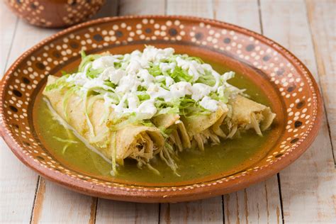 Enchiladas Verdes