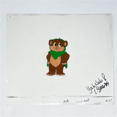 Ewoks Cartoon - Wicket Cel A Nelvana Animation Star Wars Vintage – 4th Moon Toys