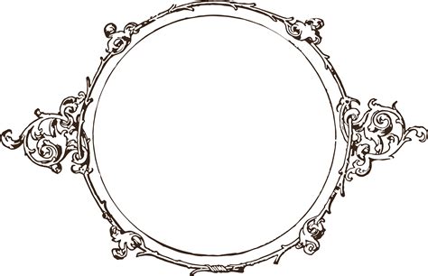 Round Frame Png